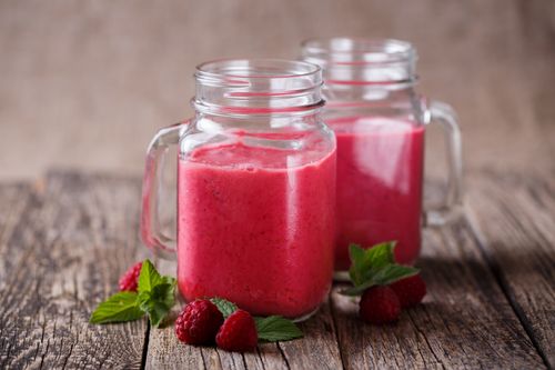 Raspberry Chia shake MKexpressnet