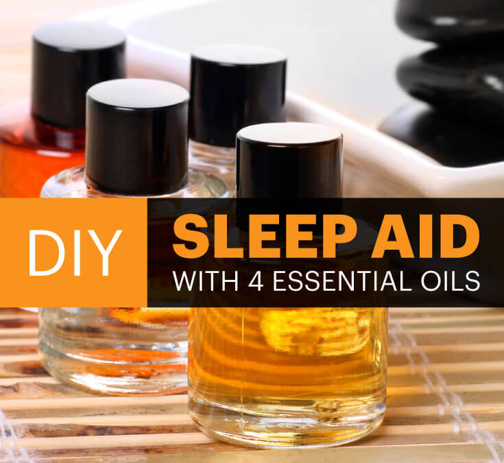 DIY Sleep Aid with 4 Essential Oils