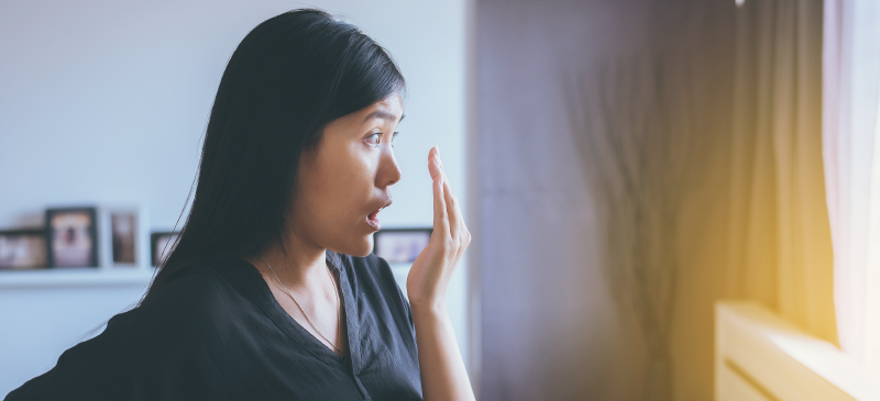How to get rid of bad breath Dr Axe