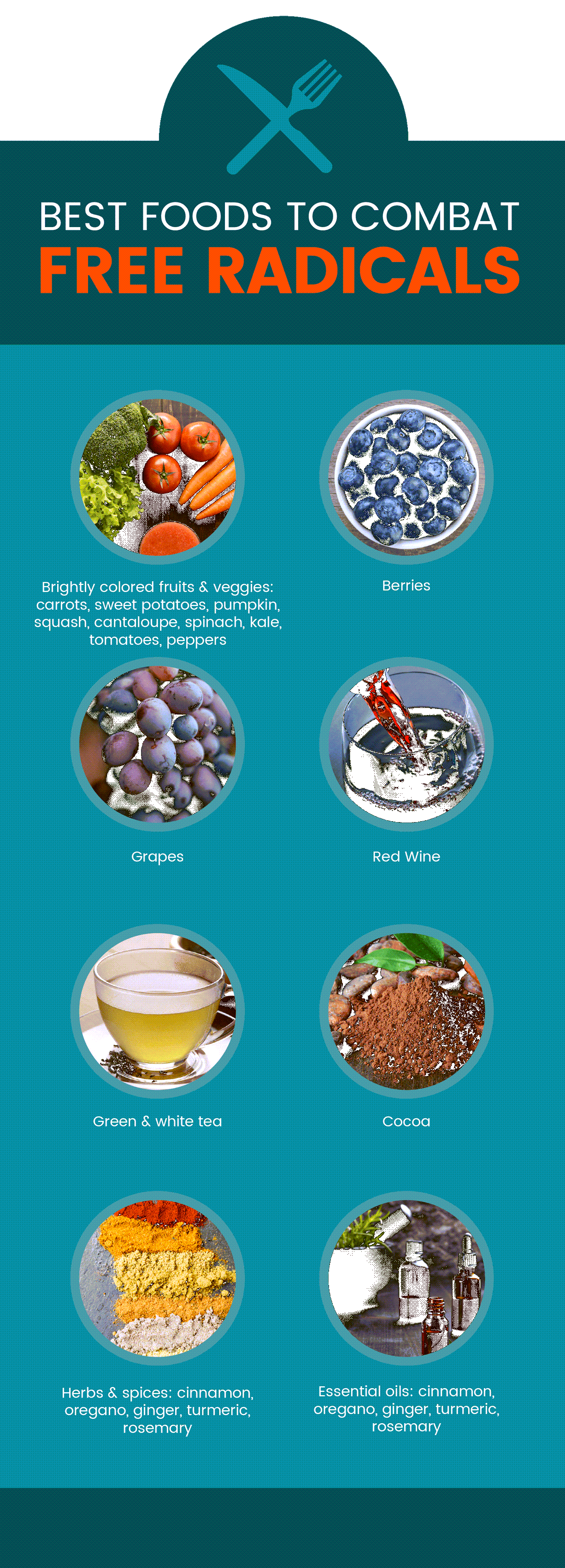 Best foods to combat free radicals MKexpressnet