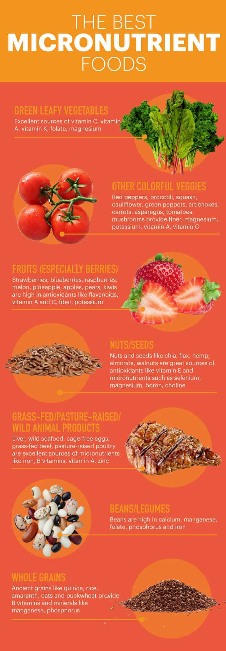 Top micronutrient foods