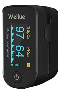 Wellue Pulse Oximeter Fingertip Blood Oxygen Saturation Heart Rate Monitor