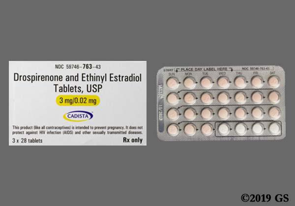 Drospirenone Ethinyl estradiol