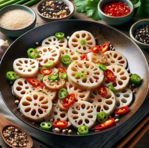 Lotus Root Stir Fry