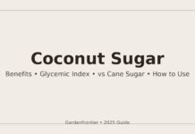 Coconut Sugar: Benefits, Glycemic Index, and How It Compares to Cane Sugar (Ultimate Guide) coconut-sugar-hero